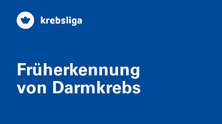 Broschüre Darmkrebsvorsorge